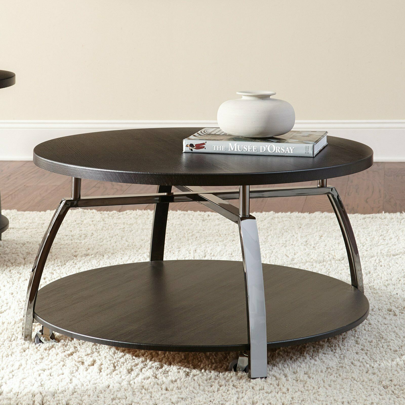 Rustic Wood And Metal Coham Cocktail Table CM150C