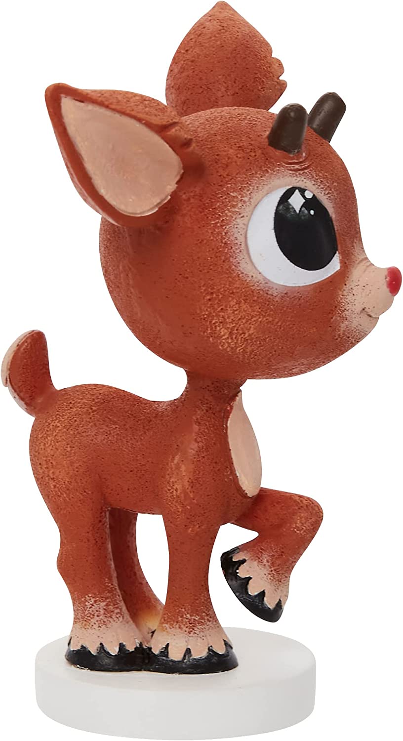 Studio Brands Dept. 56 Kawaii Collection Rudolph Red-Nosed Reindeer Figurine 2022