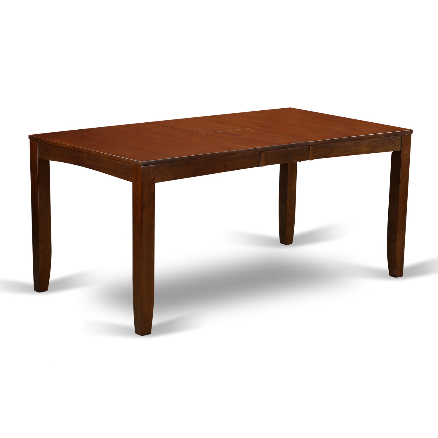 LYFD7-ESP-W 7 Pc Dining room set-Kitchen Tables with Leaf and 6 Kitchen Dining Chairs