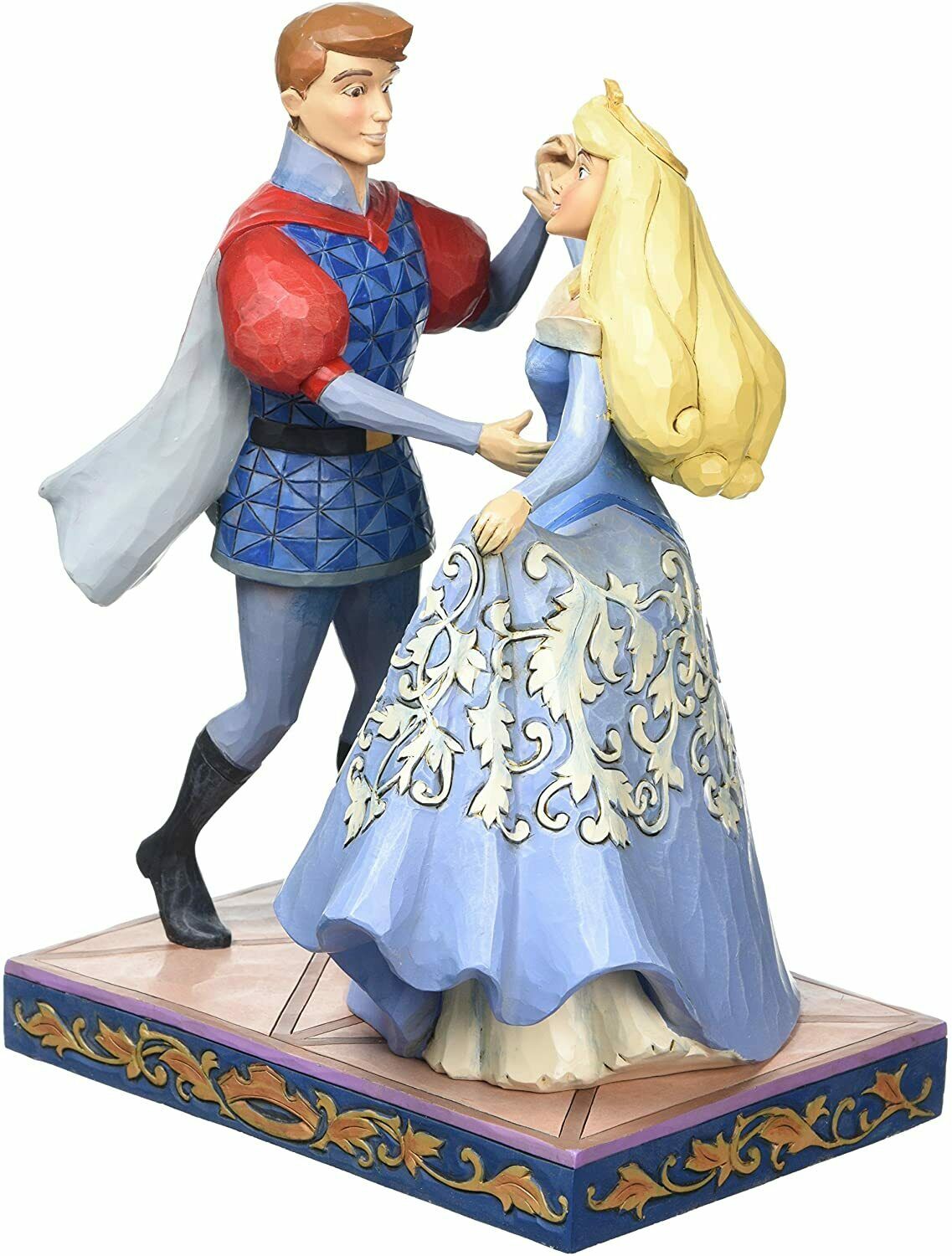 Jim Shore Disney Traditions by Enesco Aurora and Prince Philip Dancing Figurine