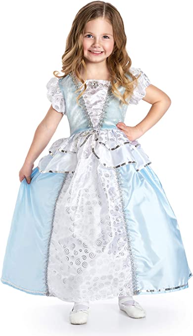 Little Adventures Princess Cinderella Dress Up Costume Medium 3-5 Years