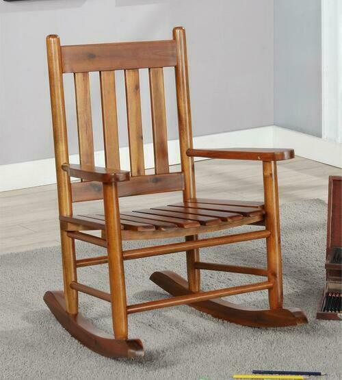 Traditional Rocking Chair in Brown