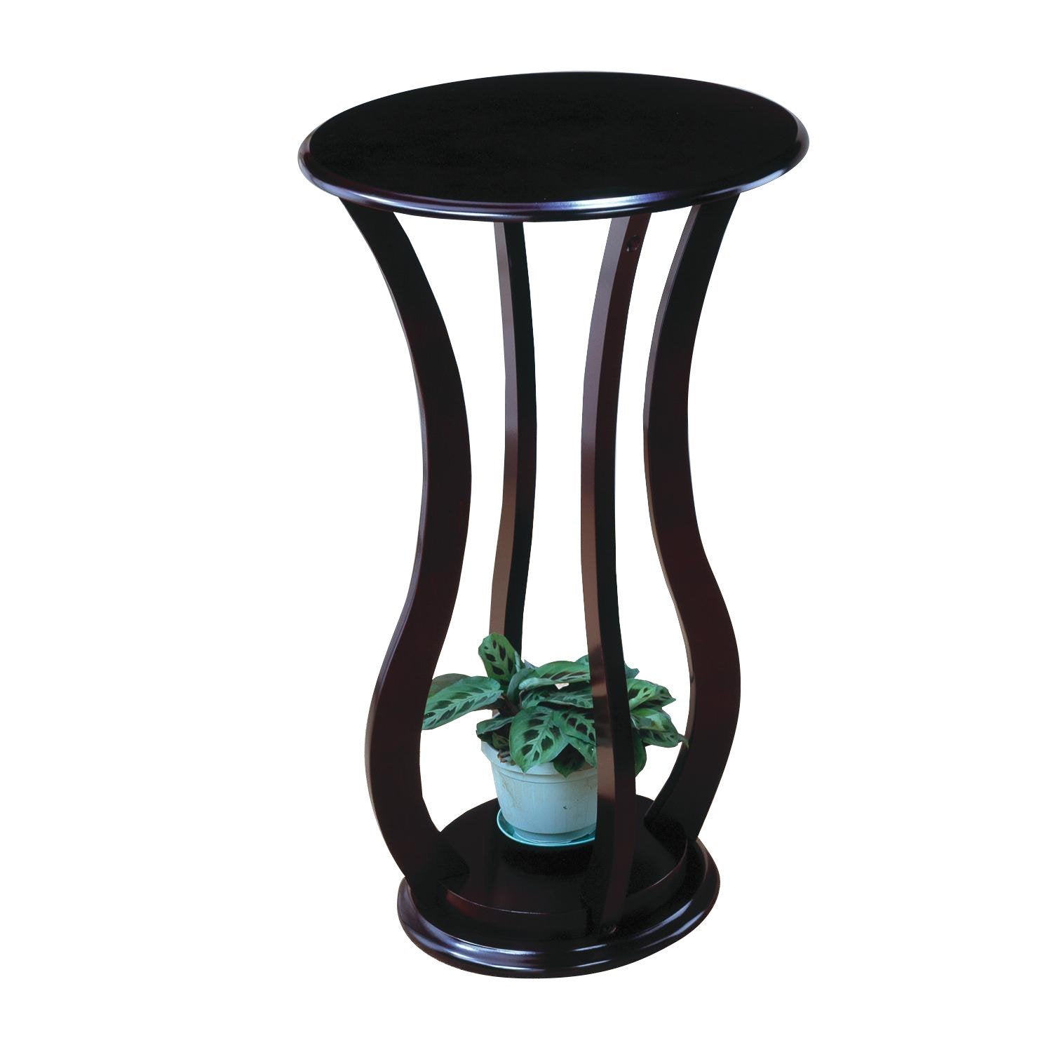 Elton Round Top Accent Table Cherry