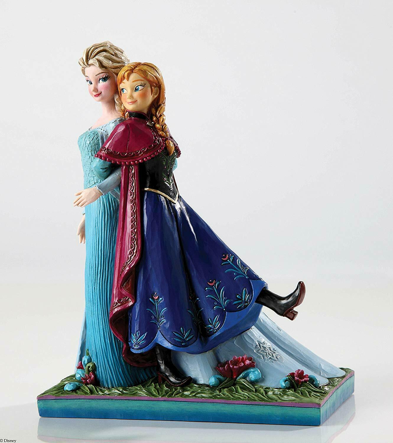 Jim Shore Frozen Figurines by Jim Shore Anna and Elsa -Sisters Forever 4039079