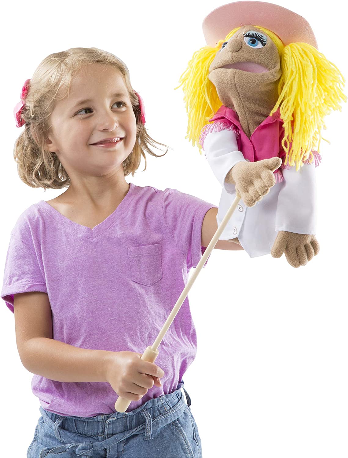 Melissa & Doug Cowgirl Puppet