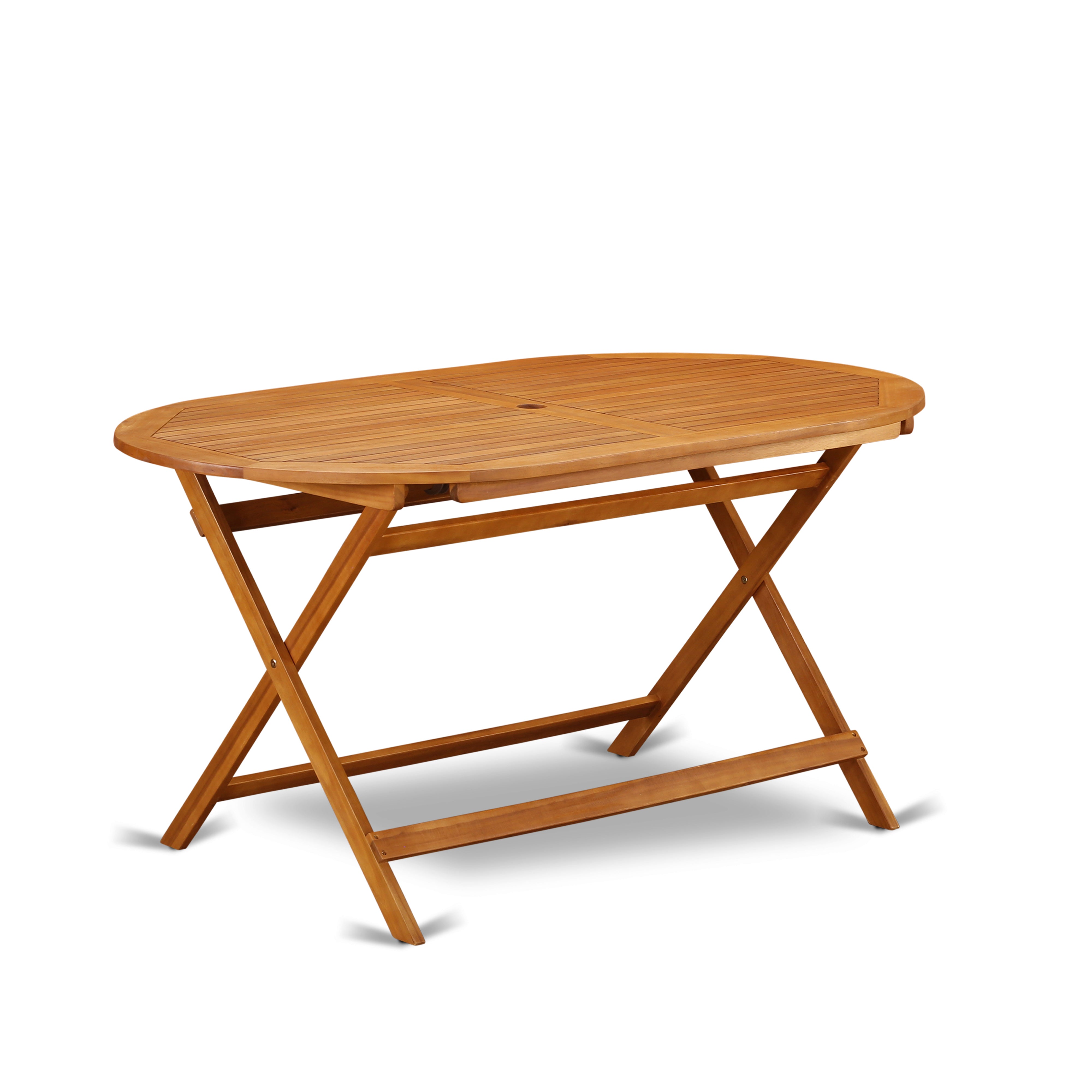 DIBS5CANA This 5 Piece Acacia Wooden Balcony Sets includes a single Outdoor-Furniture table and 4 foldable Outdoor-Furniture chairs