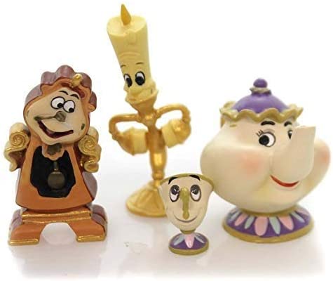 Enesco Disney Showcase Beauty and The Beast Figurine Set