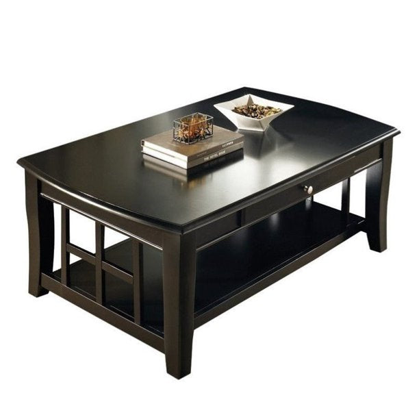 Steve Silver Cassidy Cocktail Table Black Finish