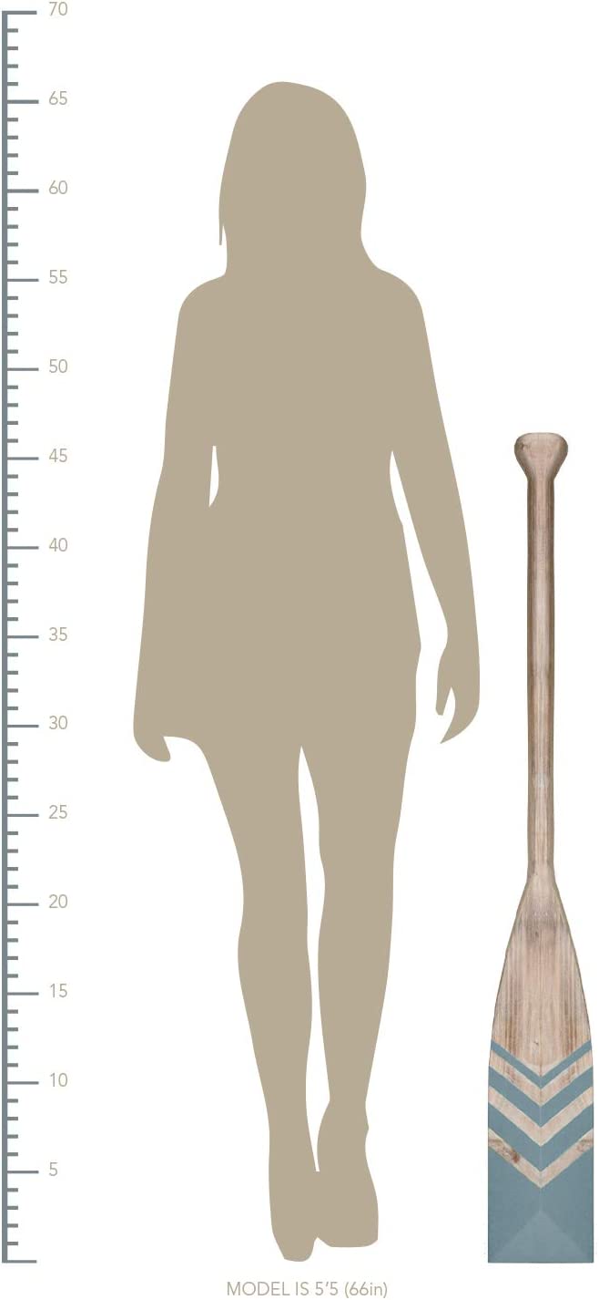 Stratton Home Decor S07727 Nautical Chevron Wall Art , Grey