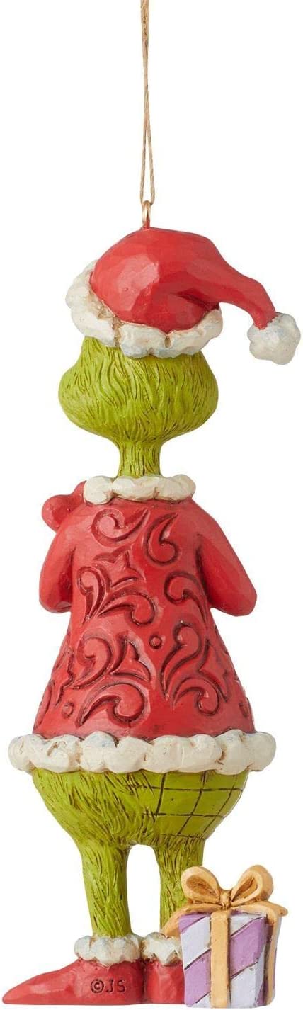 Enesco Jim Shore The Grinch with Big Heart Christmas Ornament