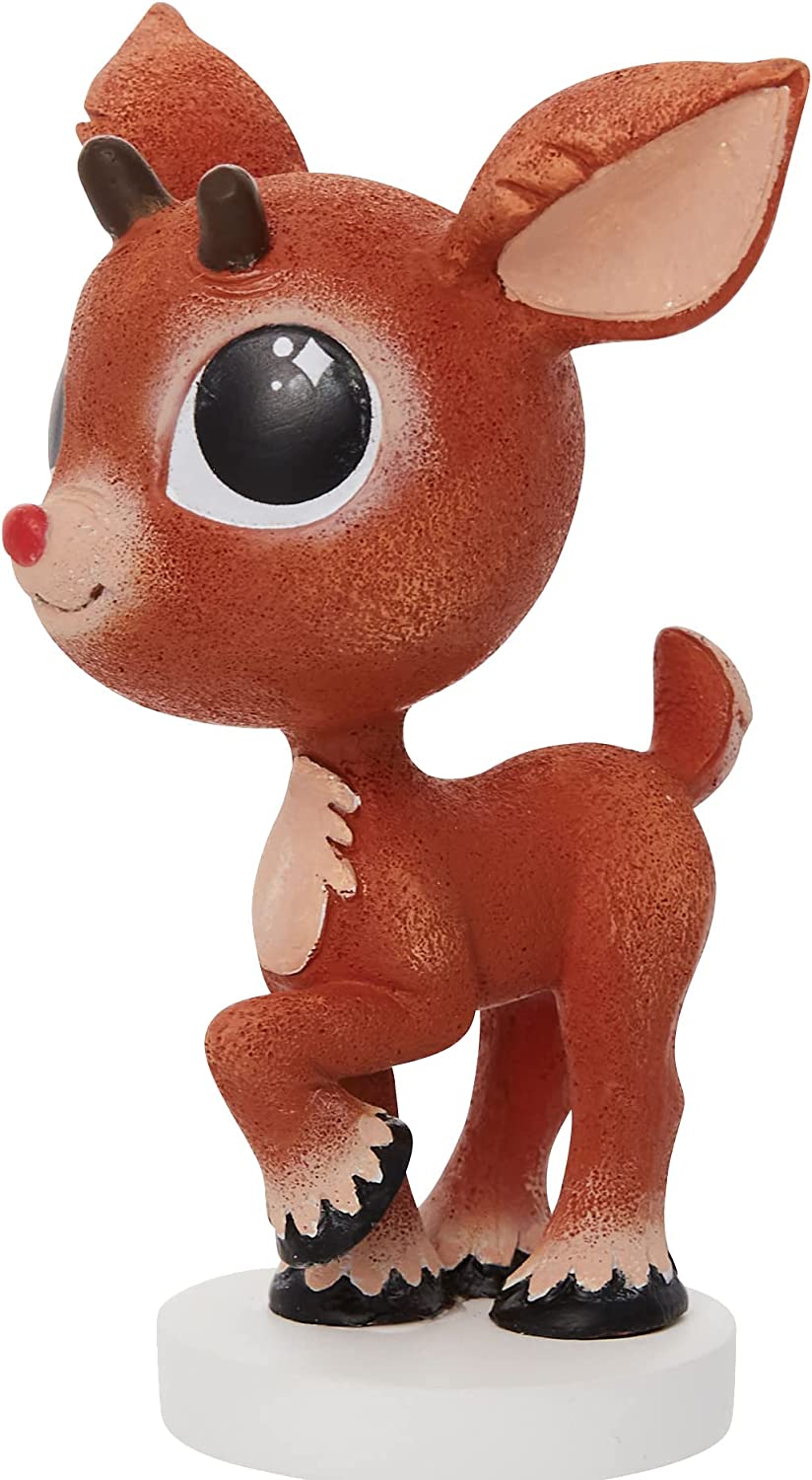 Studio Brands Dept. 56 Kawaii Collection Rudolph Red-Nosed Reindeer Figurine 2022