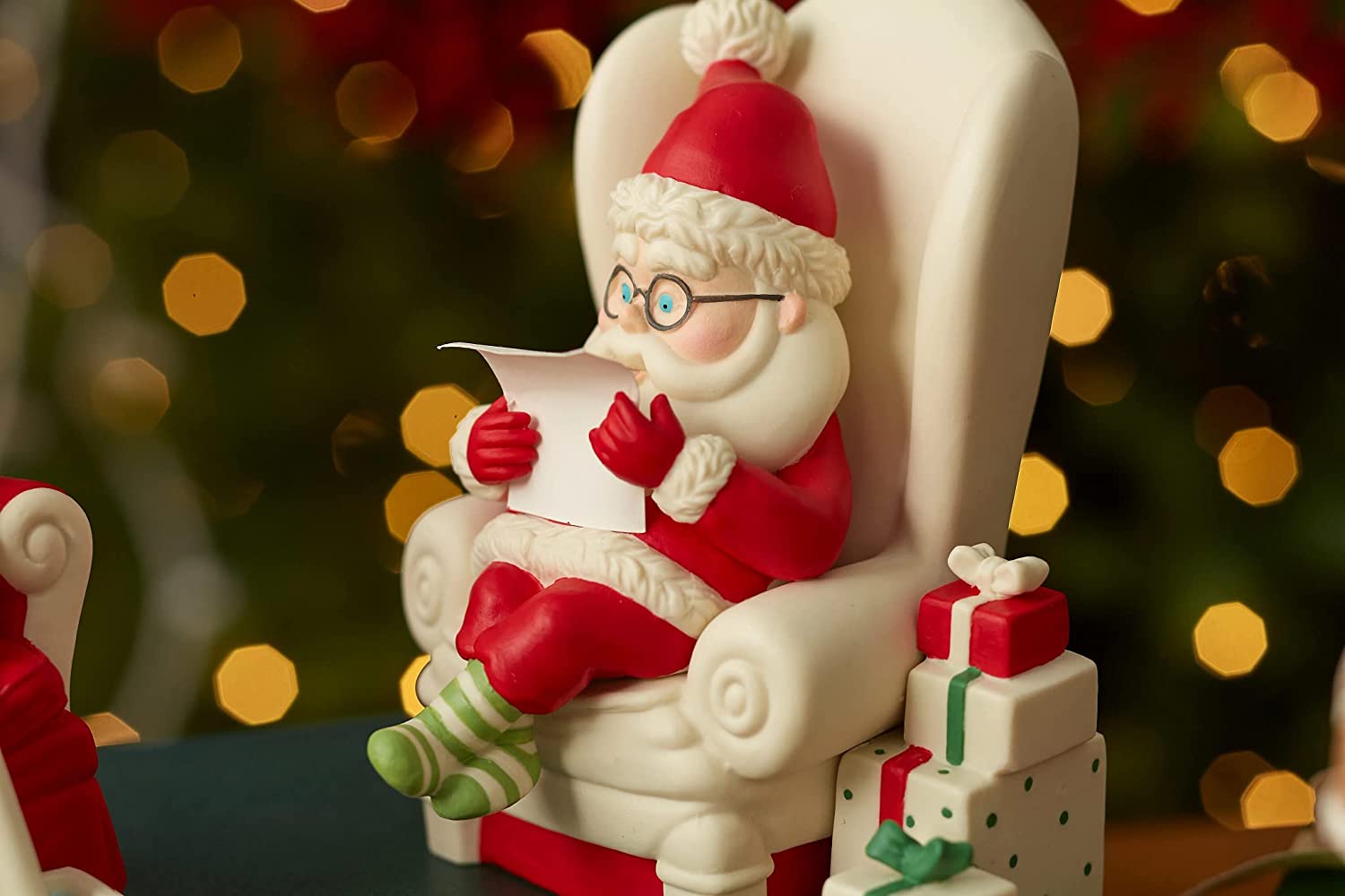 Department 56 Snowbabies Christmas Memories Santa's List Figurine