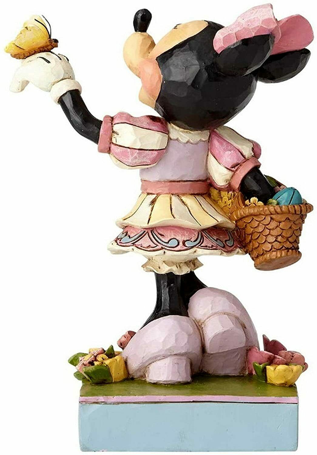 Jim Shore Disney Traditions 4059743 Easter Spring Surprise Minnie Mouse Figurine