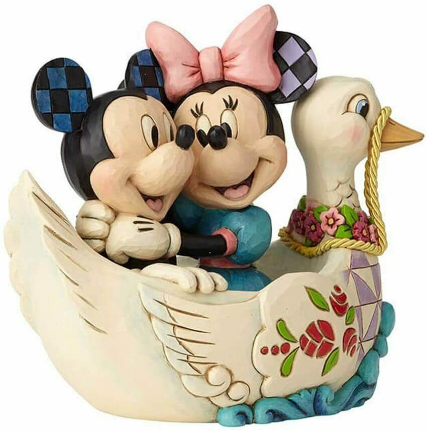 Jim Shore Mickey and Minnie Mouse "Love Birds" Disney Tradition Figurine