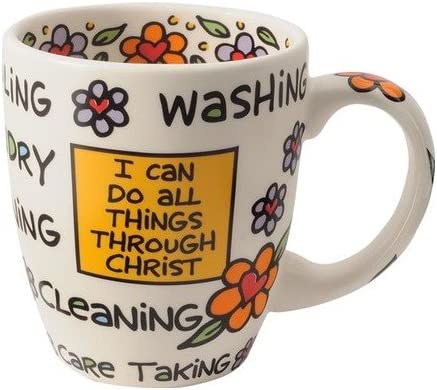 "I Can Do All Things" Ceramic Greg Mug