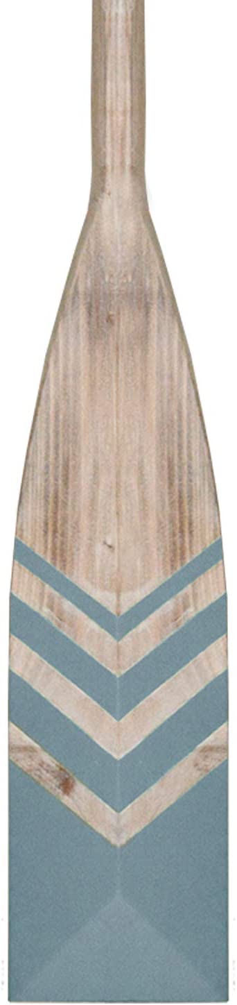 Stratton Home Decor S07727 Nautical Chevron Wall Art , Grey