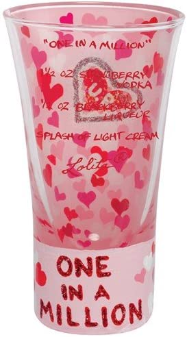 Lolita Hand Painted Shooter Glass, One In a Million