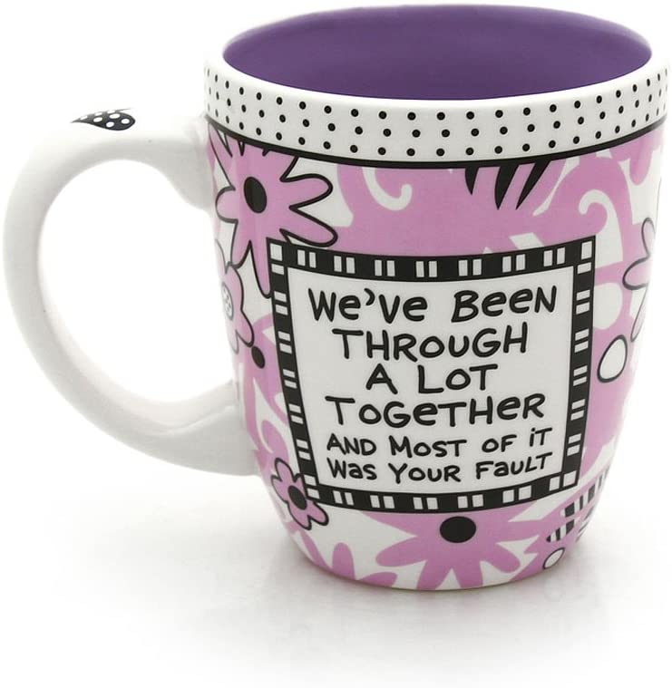 Our Name Is Mud by Lorrie Veasey Friend Embossed Mug