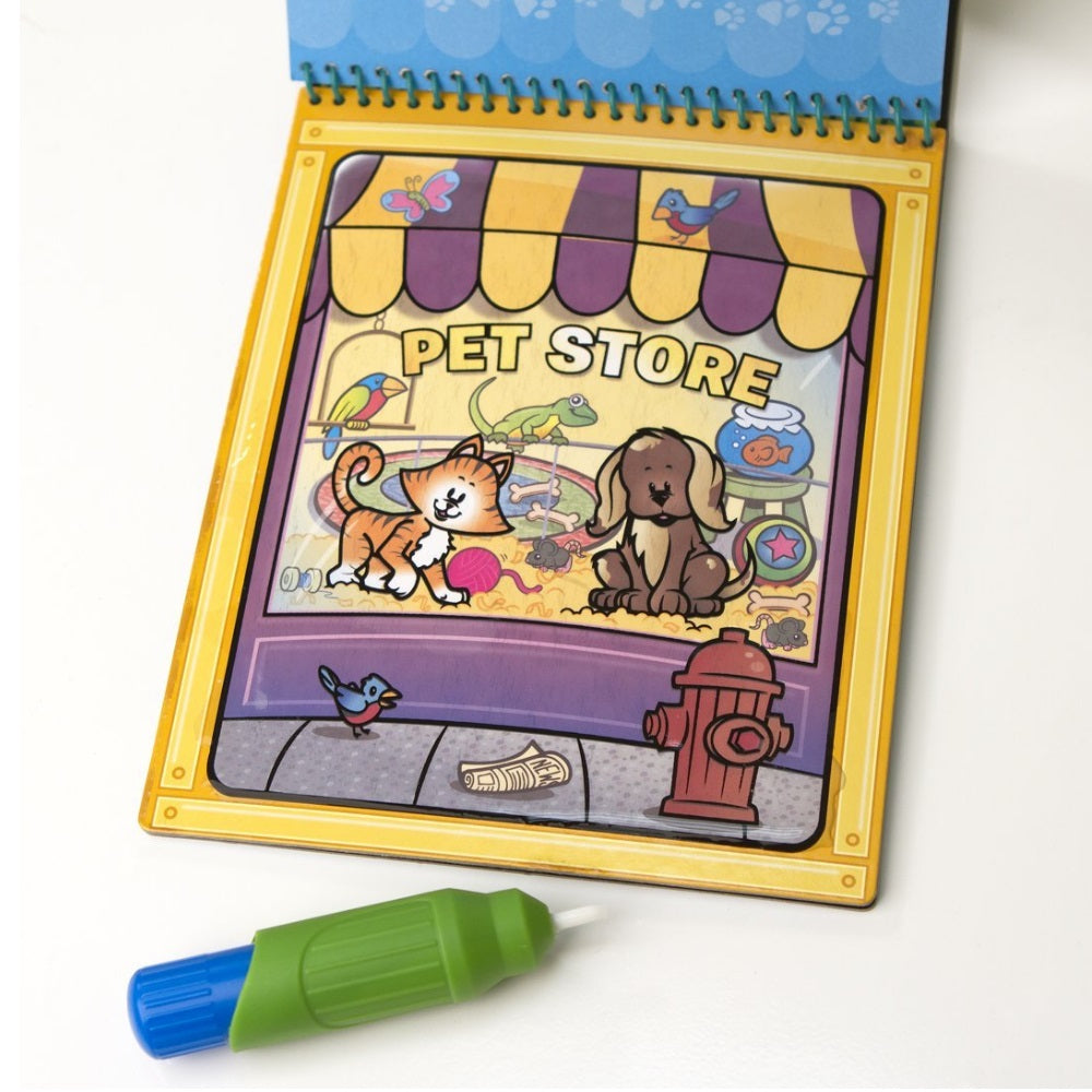 Melissa & Doug On The Go Water Wow! Alphabet Themed Boards & Refillable Water Pen
