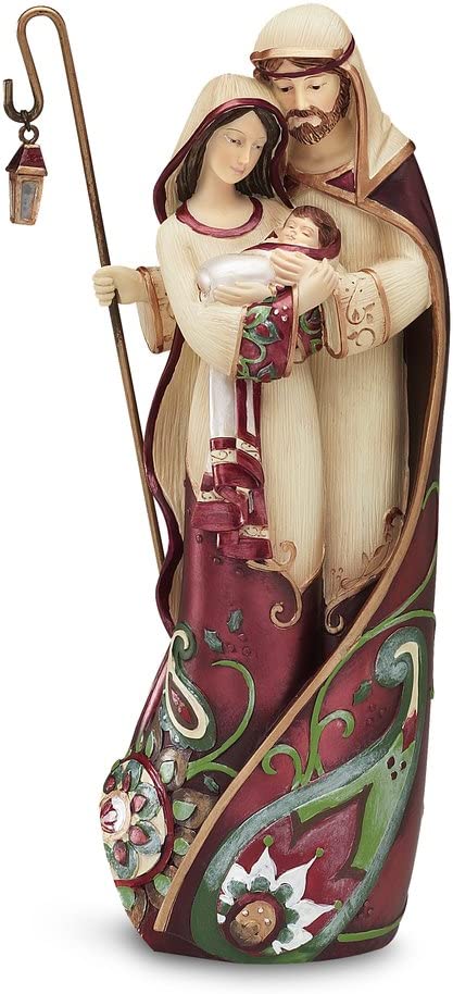 Perfect Paisley Holiday by Pavilion Nativity Figurine, 9-Inch Tall