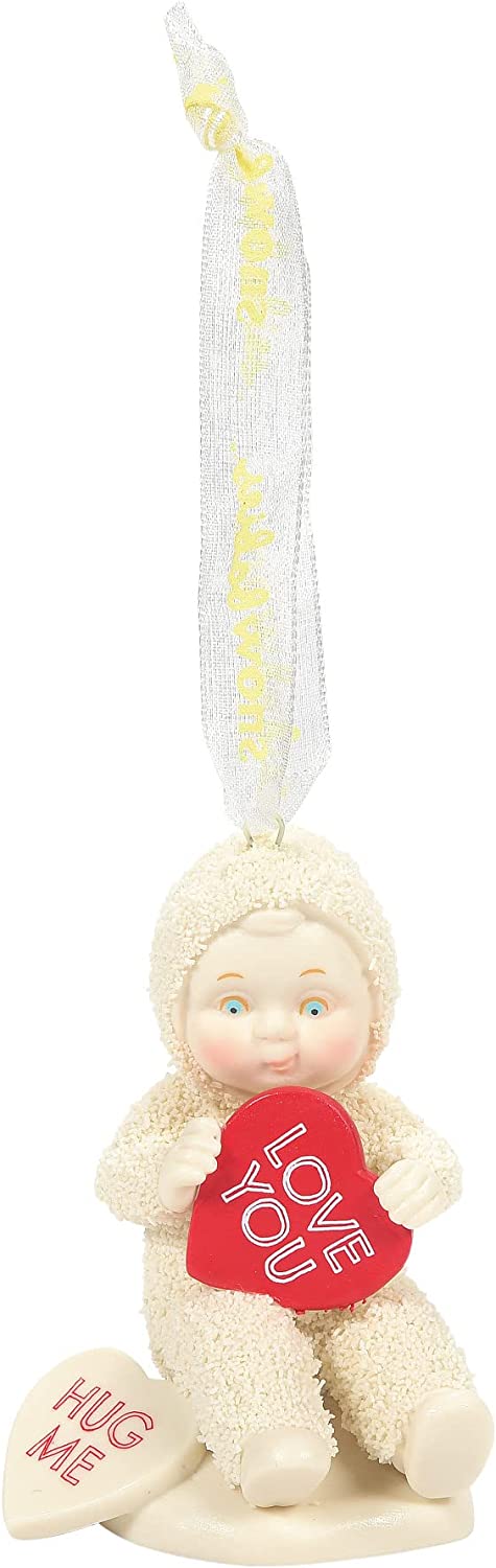 Department 56 Snowbabies XOXO Love You Hug Me Hanging Ornament