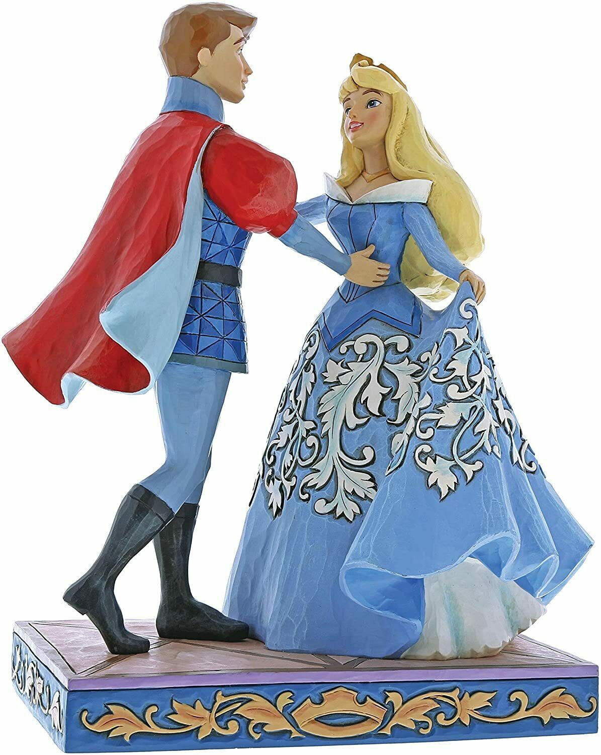 Jim Shore Disney Traditions by Enesco Aurora and Prince Philip Dancing Figurine