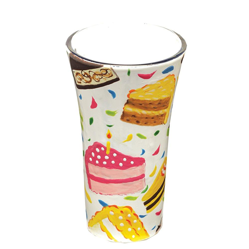 lolita hand painted shooter glass, birthday cake