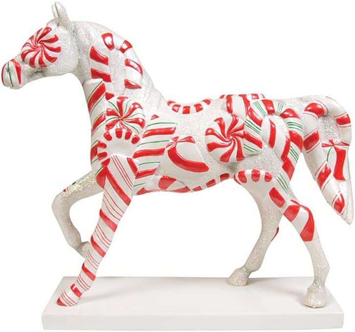 Enesco Trail of Painted Ponies Peppermint Twist Pony Figurine