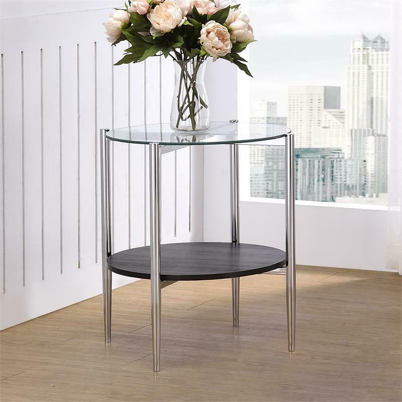 Bayliss End Accent Table With Shelf BY100E