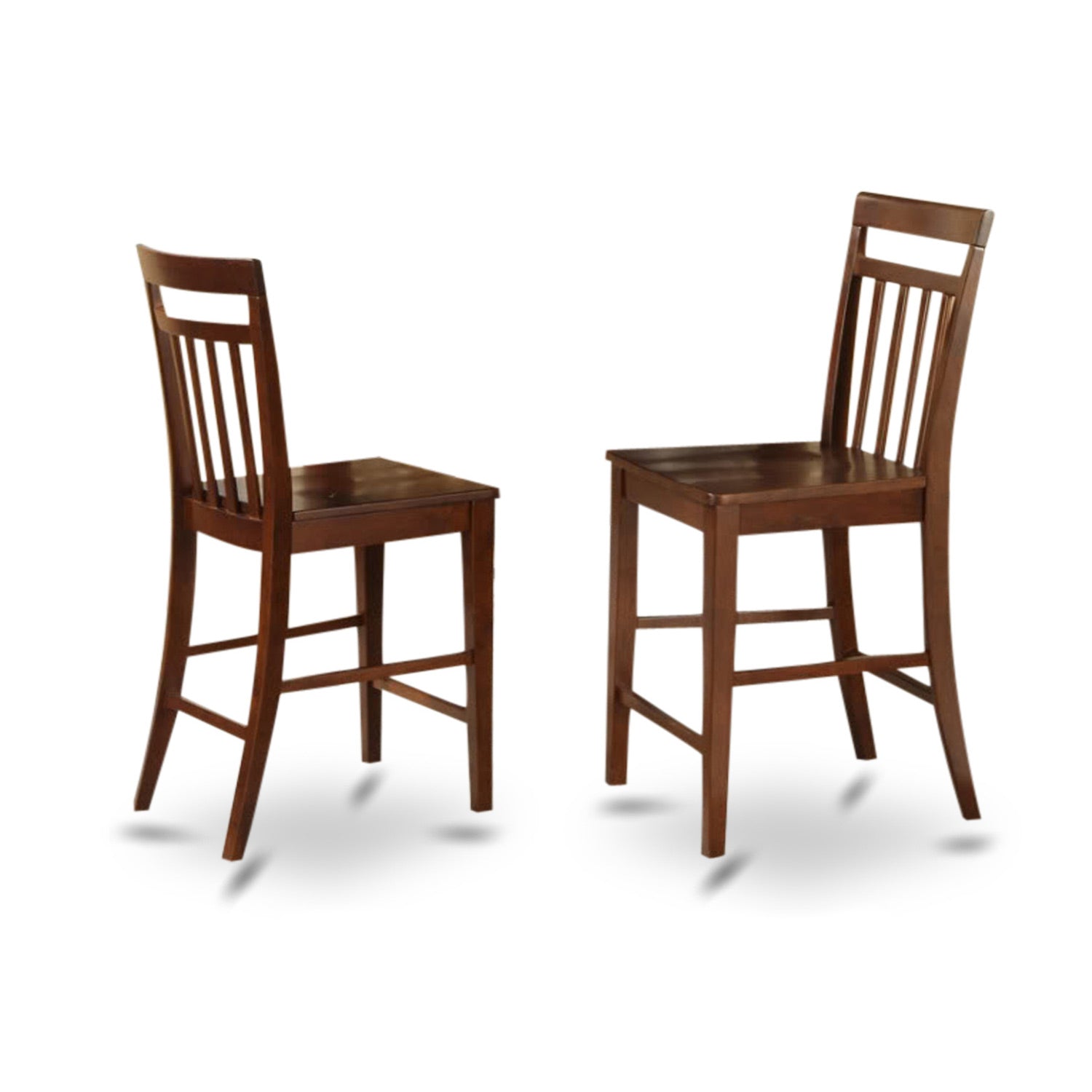 DUEW5H-MAH-W 5 Pc pub Table set- pub Table and 4 counter Chairs