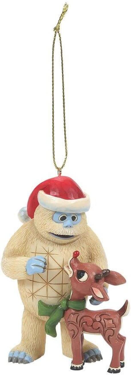 Enesco Rudolph Traditions by Jim Shore Rudolph and Bumble Hanging Ornament