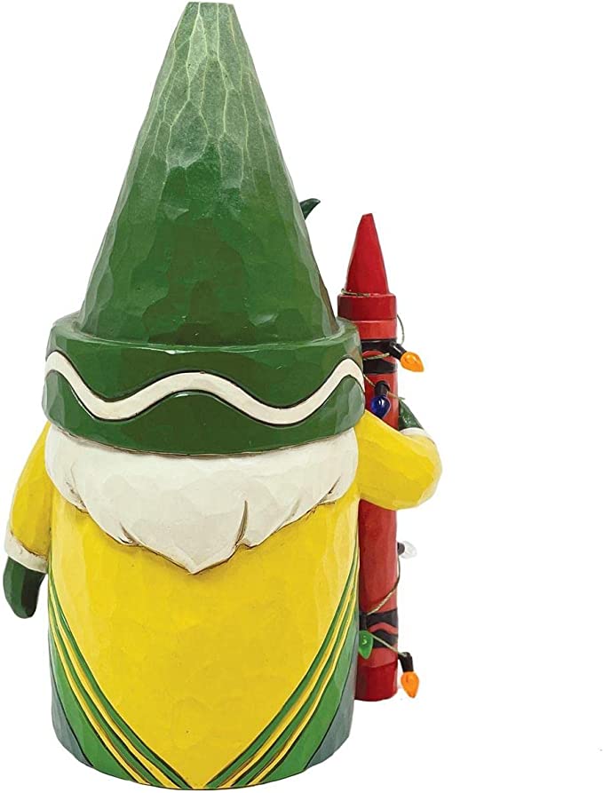 Jim Shore Crayola Gnome Holding Crayon Figurine