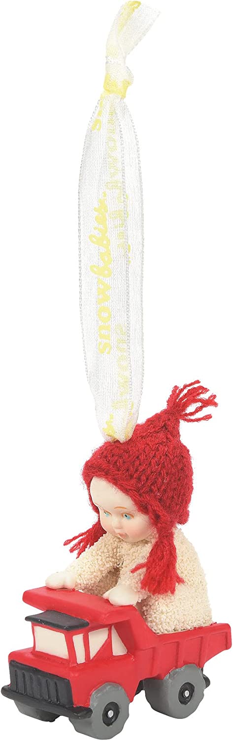 Department 56 Snowbabies Christmas Truckin' Hanging Ornament