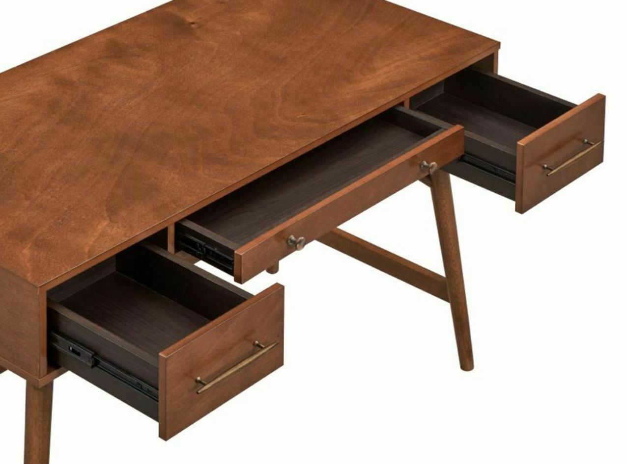 Mugga 3-drawer Writing Desk Walnut