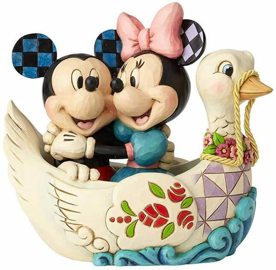 Jim Shore Mickey and Minnie Mouse "Love Birds" Disney Tradition Figurine