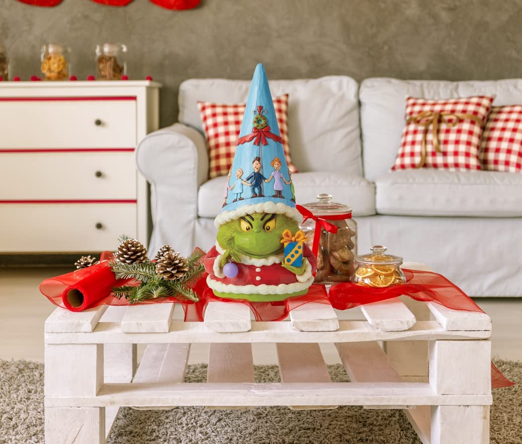 Enesco Jim Shore The Grinch Gnome Large Statue 14 Inch