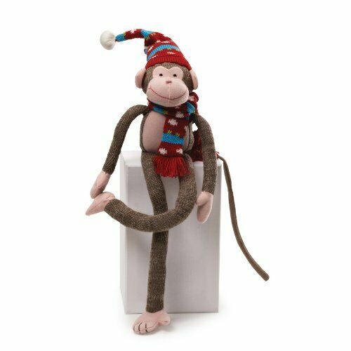 GUND Fun Christmas Knit Monkey 16" Plush 4036778