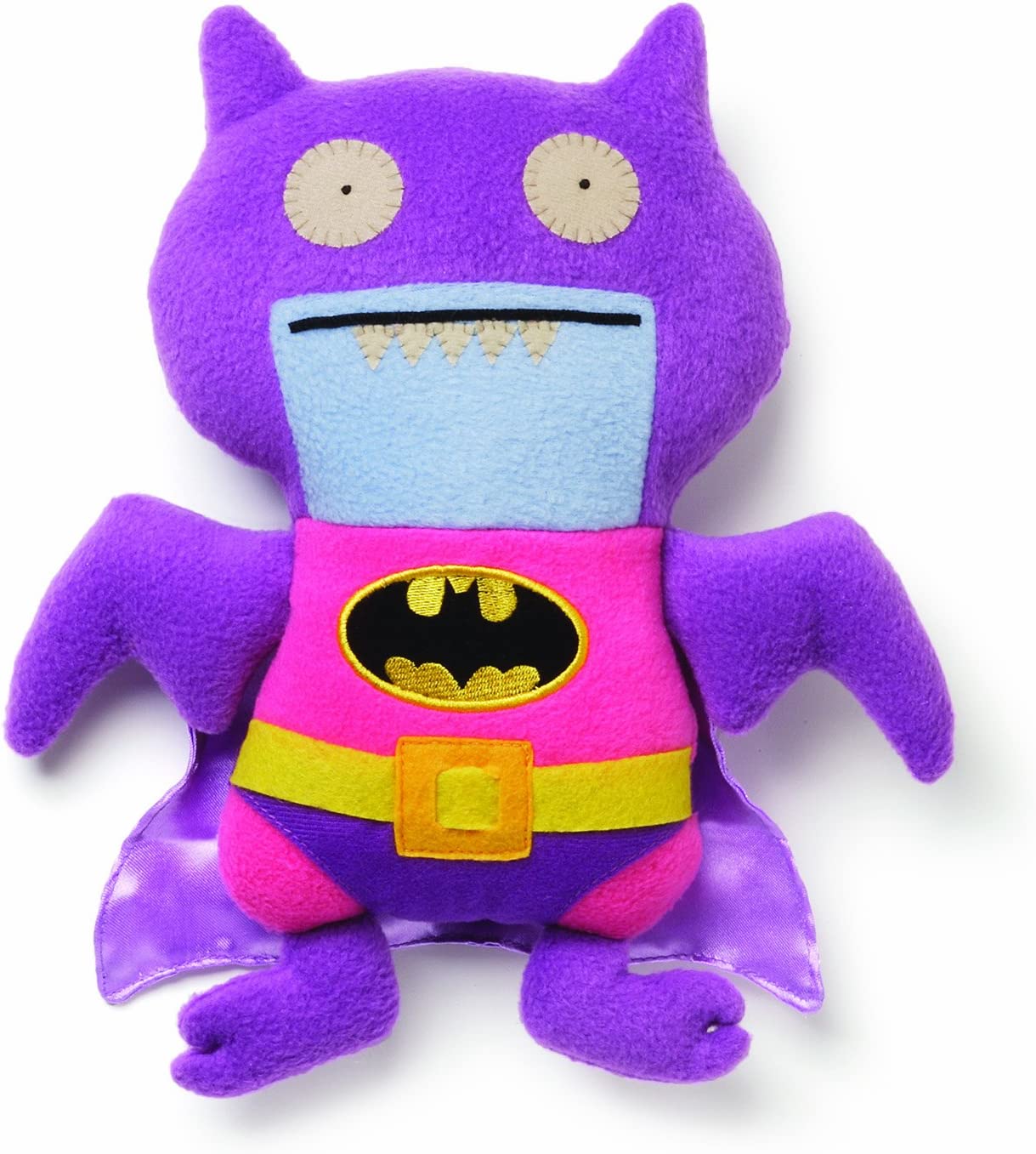 GUND Uglydoll DC Comics Pink/Purple Batman Plush