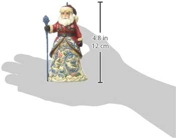Jim Shore Heartwood Creek Norwegian Santa Stone Resin Hanging Ornament