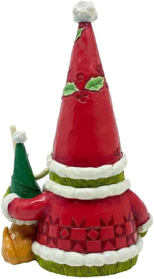 Enesco Jim Shore The Grinch and Max Gnome Christmas Figurine