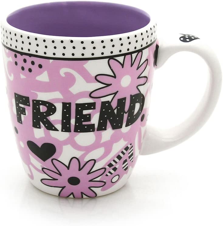 Our Name Is Mud by Lorrie Veasey Friend Embossed Mug