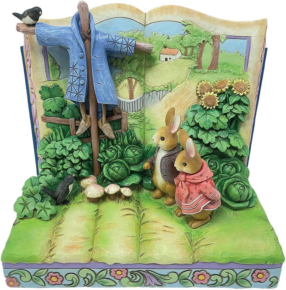 Enesco Jim Shore Peter and Benjamin by Scarecrow St, Figurine