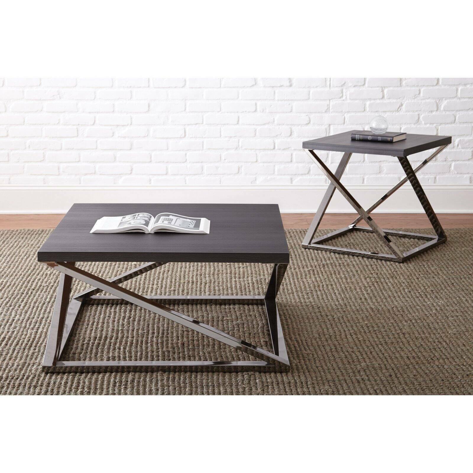 Aegean Contemporary Geometrical Cocktail Coffee Table