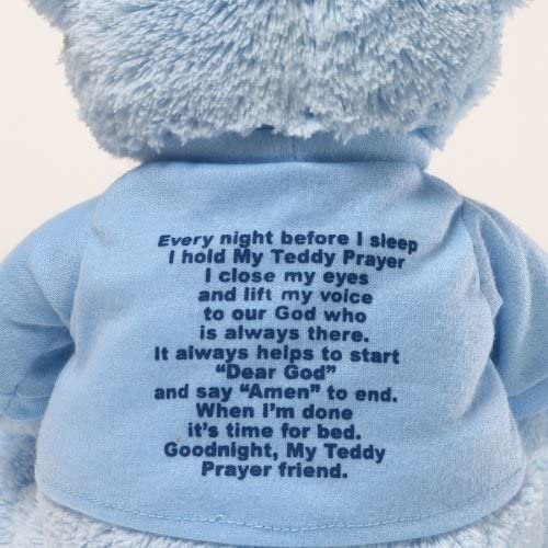 GUND My 1st Teddy Prayer Blue Bear 12" Plush