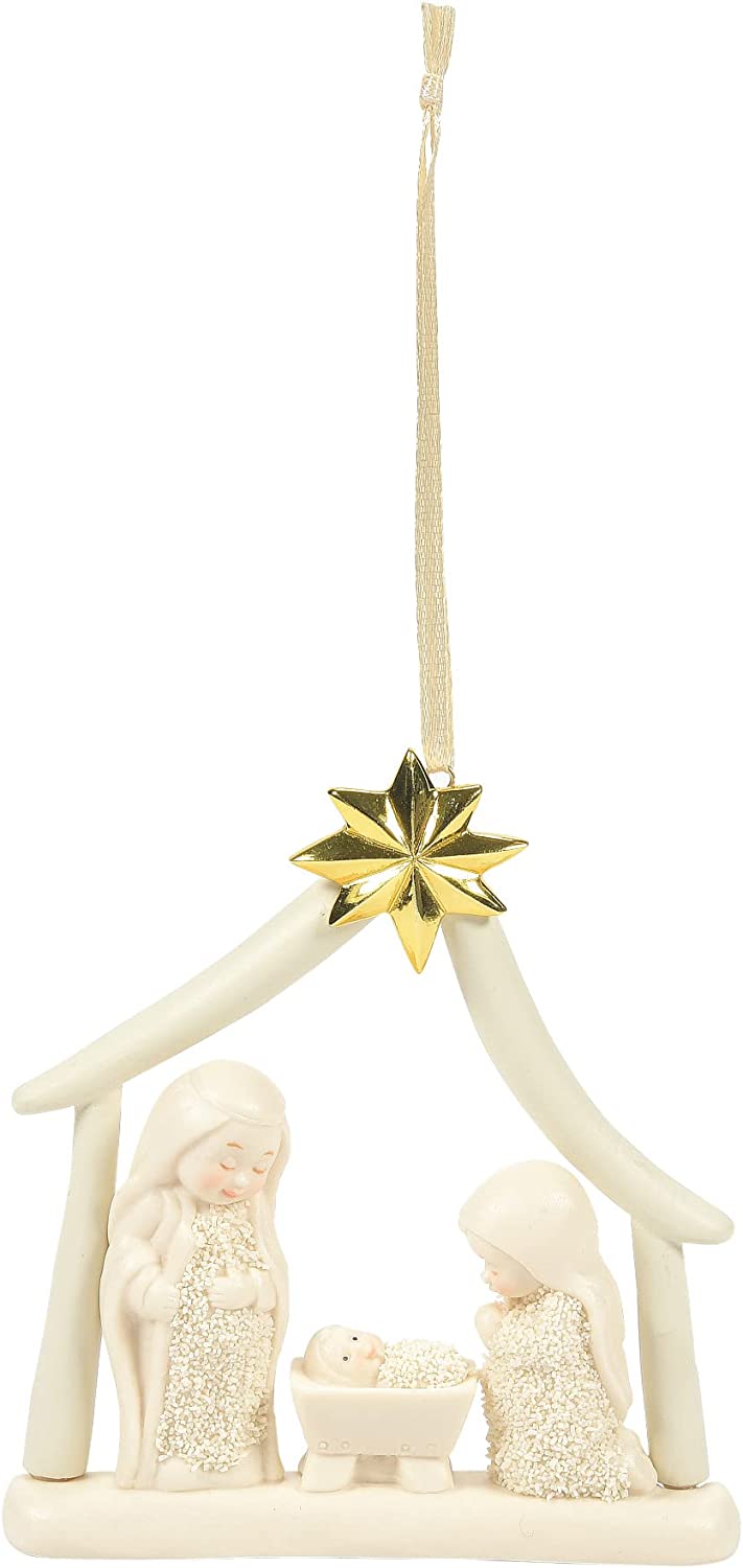 Department 56 Snowbabies The Holy Family Nativity Hanging Ornament