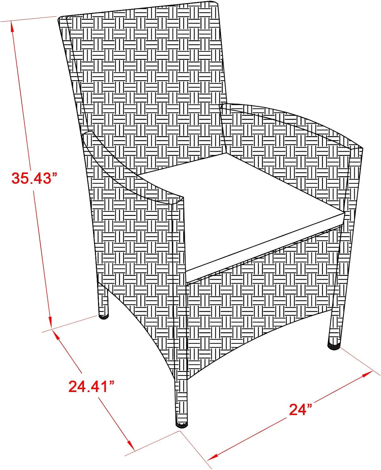 Valencia 7-piece Modern Metal Patio Set in Cream