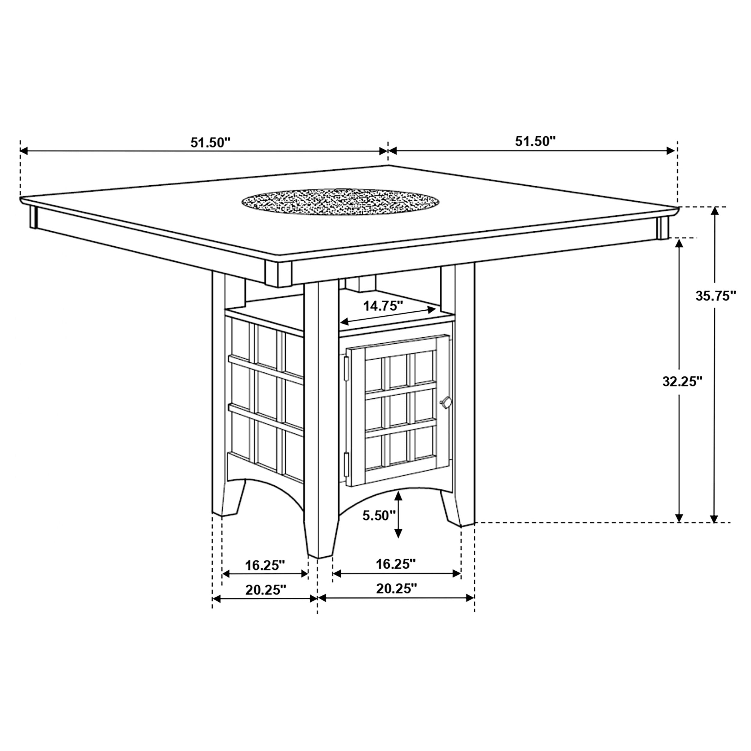 Gabriel Counter Height Dining Set B