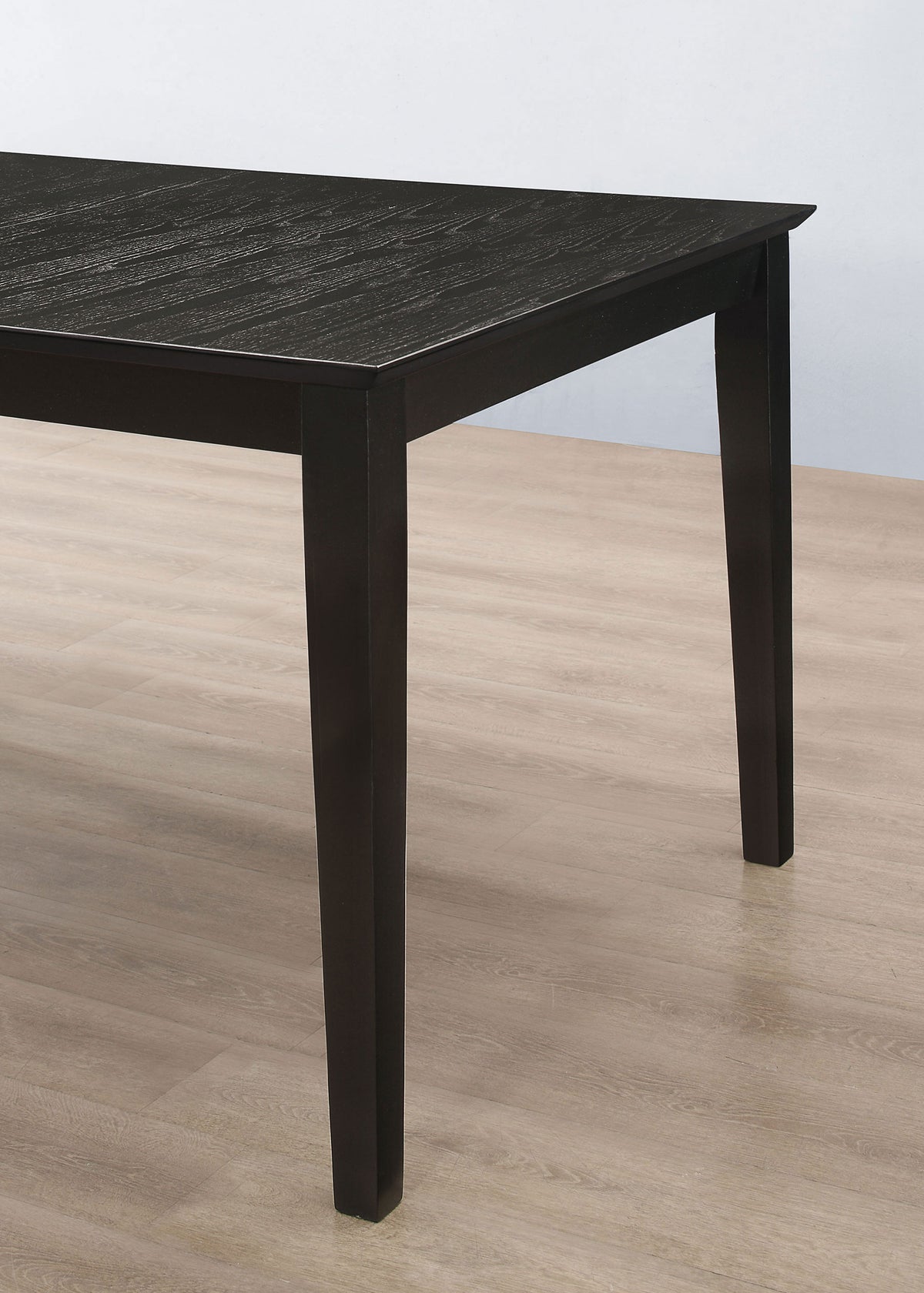 Louise 5-piece Rectangular Extension Dining Set Black and Cream
