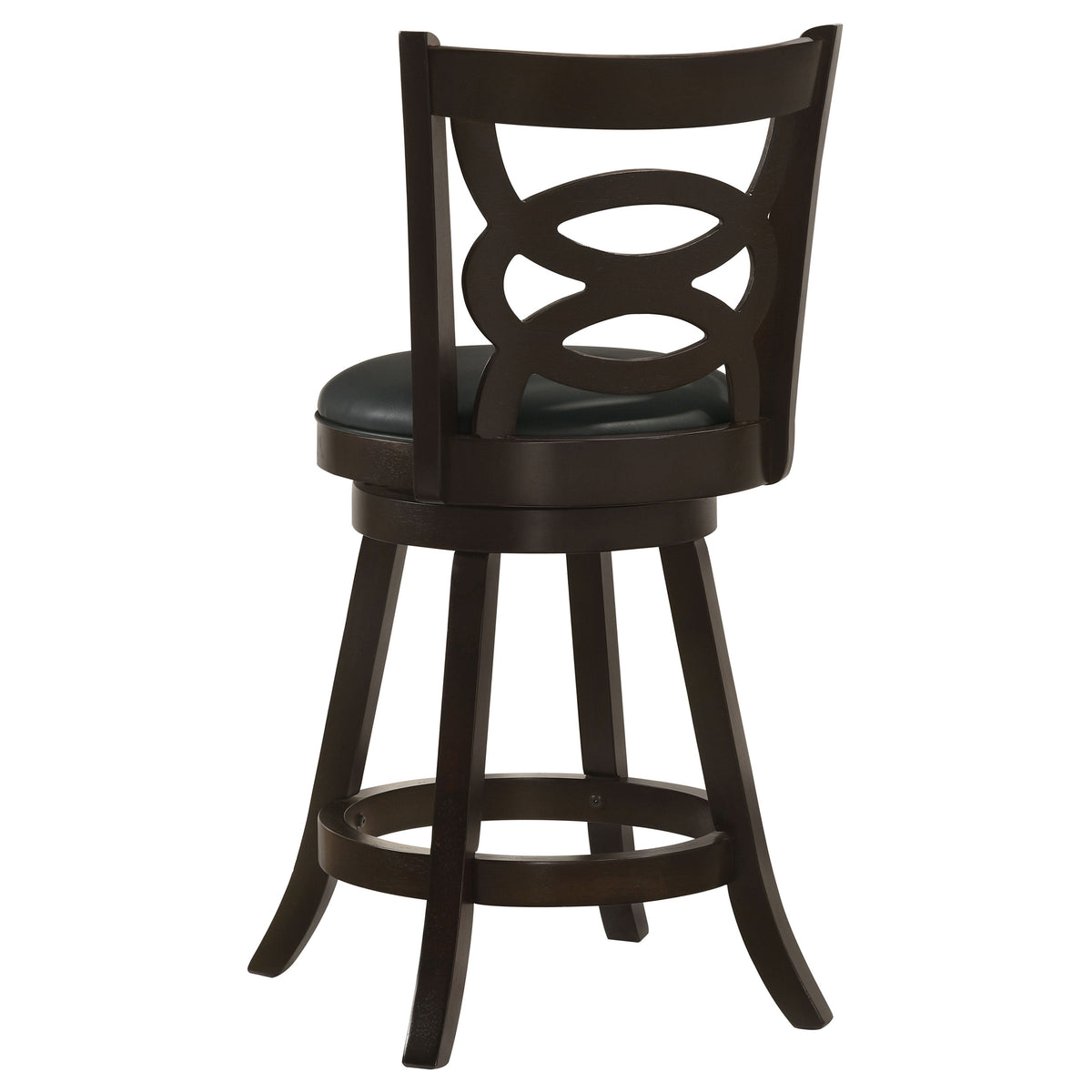 Calecita Wood Swivel Counter Stools (Set of 2) Cappuccino