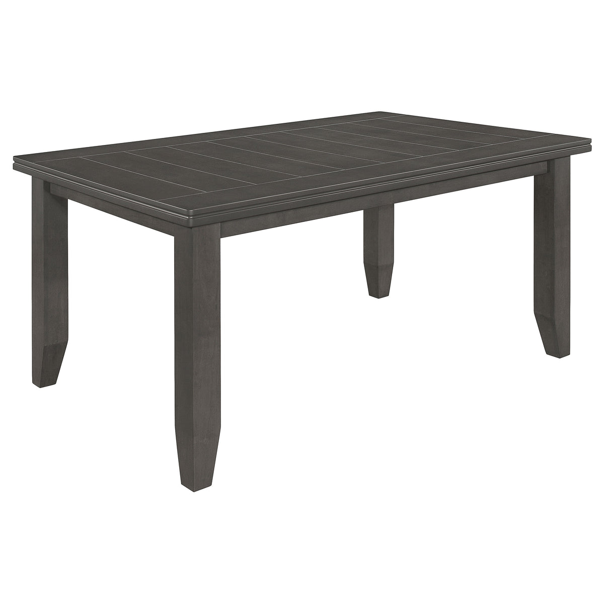 Dalila 5-piece 66-inch Rectangular Dining Set Dark Grey and Grey